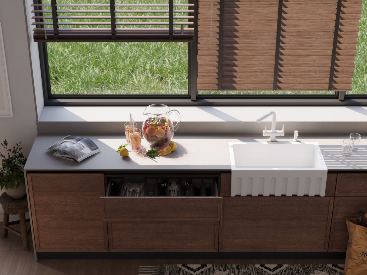 Мойка кухонная Omoikiri Mikura 76 WH 4997074 Natceramic, белый